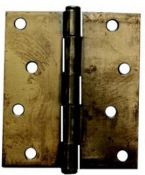 ציר ספר שחור 4″X3.5″X2 עם 8 חורים