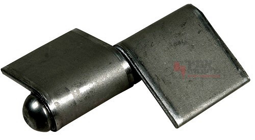 ציר כנף שחור לריתוך 14 ממ