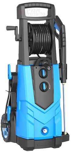 מכונת שטיפה בלחץ 2100W 165BAR כולל סט אביזרים KARNAF