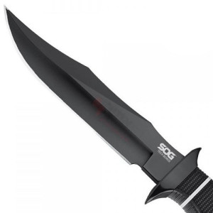 סכין SOG Tech Bowie Black TiNi