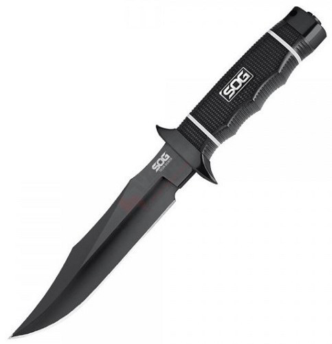סכין SOG Tech Bowie Black TiNi