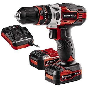 מברגת פוטר נטענת רוטטת 12V כולל סוללה ומטען Einhell