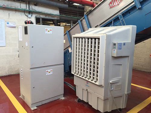 מצנן תעשייתי לכיסוי שטחים גדולים MrGan L.C 23,000