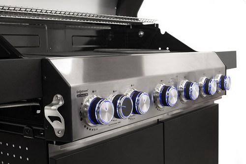 גריל גז 6 מבערים משולב פחמים GS-Classic + כירת צד GrillStream