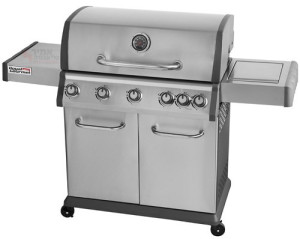 גריל גז נירוסטה 5 מבערים FUZEN + כירת צד Royal Gourmet
