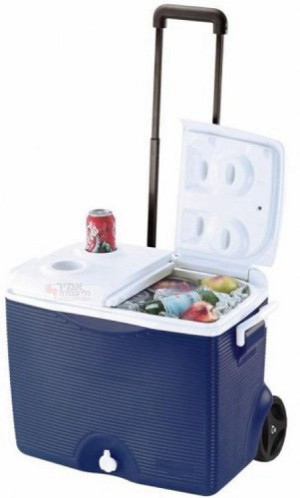 צידנית קשיחה עם גלגלים 57 ליטר RUBBERMAID ארה"ב
