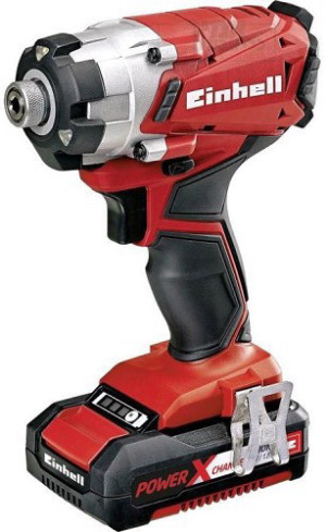 מברגת אימפקט Einhell נטענת 18V+ סוללה 2.0AH