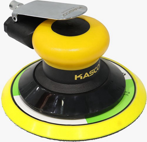 מלטשת אויר עגולה 6'' KASCO כולל 100 דיסקיות לטש בכל קניה