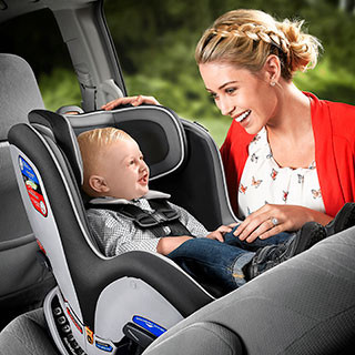 כסא בטיחות דו-כיווני צ'יקו נקסטפיט ספורט Nextfit Sport - שחור/אפור Graphite