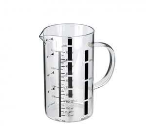 כוס מדידה זכוכית חצי ליטר measuring cup