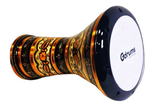 דרבוקה נחושת מקצועית בעיצוב אותנטי EC-GE17 מבית Gdrums