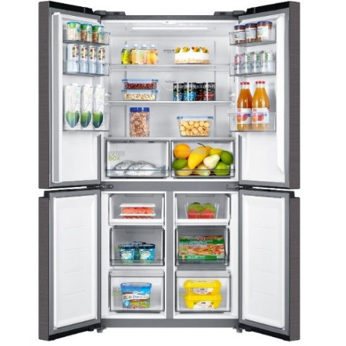 מקרר ‏מקפיא תחתון Midea HQ611R 6355 ‏422 ‏ליטר מידאה 4 דלתות