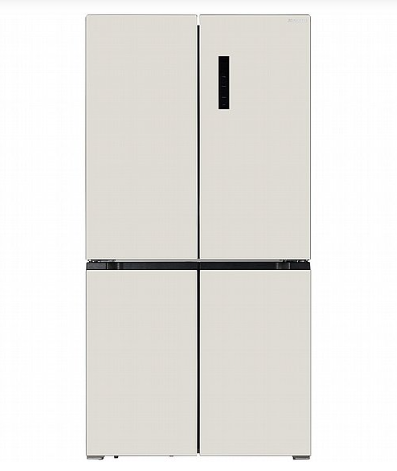 מקרר 4 דלתות Normande ND860 זכוכית לבנה - שמנת