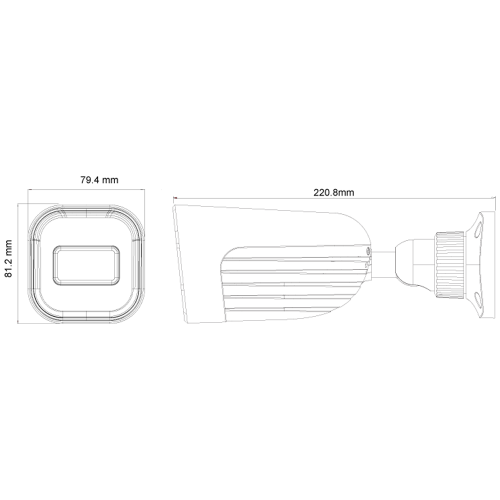 מצלמת אבטחה  I4-380A-MVF