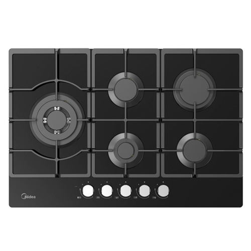 ‎ כיריים גז זכוכית שחורה - 5 מבערים Midea מידאה 75GP095 קטלוגי 6752