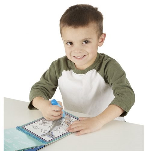 חוברת טוש מים - עולם הים