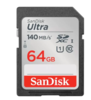 כרטיס זיכרון ULTRA SD 140MB/S 64GB UHS1