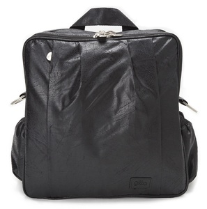 תיק החתלה Gitta Beauty גיטה ביוטי - דמוי עור שחור