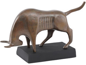 פסל שור נחושת Bull Sculpture
