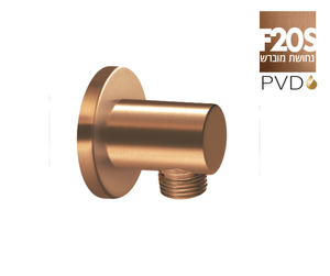 נקודת מים עגולה 801293F20S נחושת מוברש PVD חמת 
