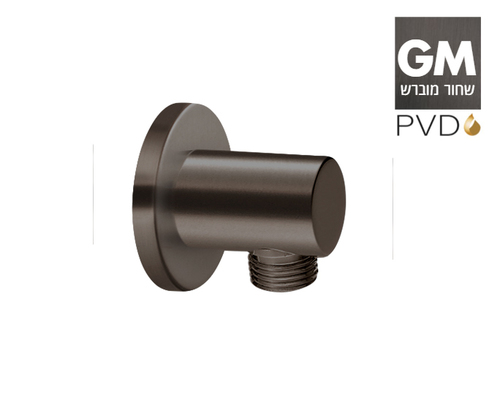נקודת מים עגולה 801293GM שחור מוברש PVD חמת