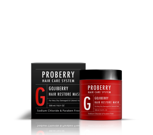 מסכת שיקום 500 מל gogjiberry hair restore 
