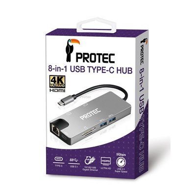 ‏מתאם רשת Protec DM185 