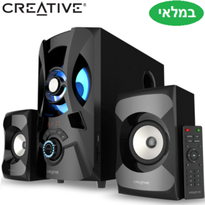 רמקולים סטריאו שולחניים Creative SBS E2900 2.1 with SubWoofer and Bluetooth
