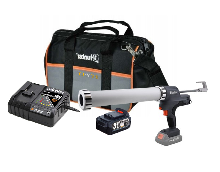 אקדח מרק לסיקה נטען 18V + סוללה 3.0AH