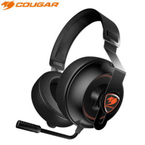 אוזניות עם מיקרופון Cougar Phontum E, חיבור USB