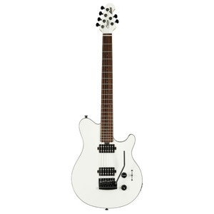 גיטרה חשמלית בצבע לבן Sterling by Music Man S.U.B. Axis White