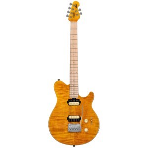 גיטרה חשמלית Sterling by Music Man S.U.B. Axis AX3FM Trans Gold