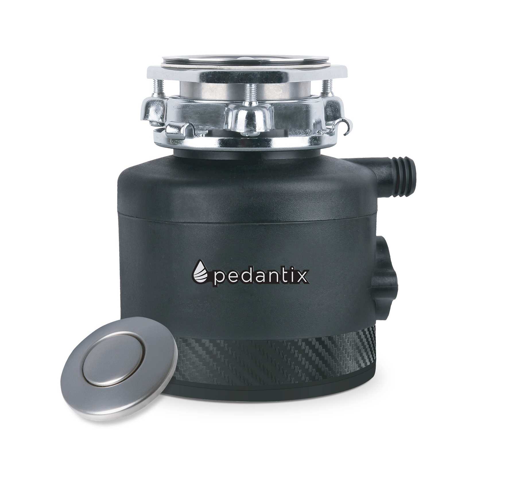 טוחן אשפה "3/4 כ"ס אליגטור לחצן פנאומטי ניקל PEDANTIX