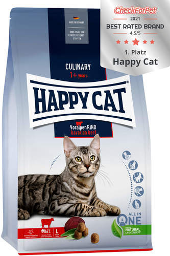 מזון לחתולים הפי קט CULINARY בקר קולינרי לבוגרים 1.3 ק