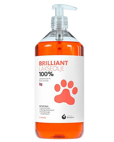 שמן בריליאנט 100%, 300 מ״ל Fresh Brilliant Salmon Oil 