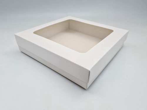 מגש אירוח לבן- 22X22+5
