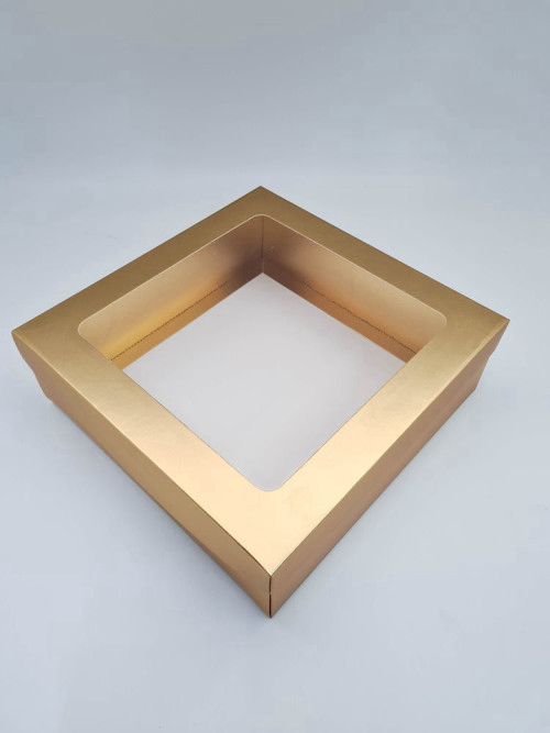 מגש אירוח זהב- 25X25+8
