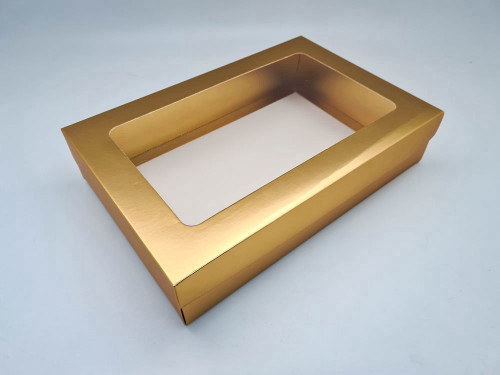 מגש אירוח זהב- 20X30+6.5