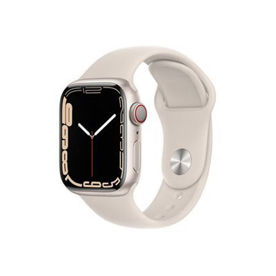 שעון חכם Apple Watch Series 7 41mm Aluminum Case Sport Band GPS אפל