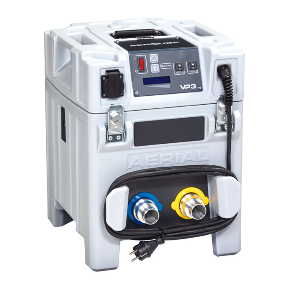 AERCUBE Turbine VP 3 לשאיבת מים/דחיסת אוויר מתחת לריצוף/שיקום נזקי מים Aerial