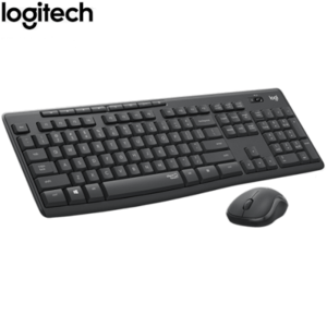 סט אלחוטי שקט מקלדת ועכבר Logitech MK295