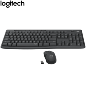 סט אלחוטי שקט מקלדת ועכבר Logitech MK295