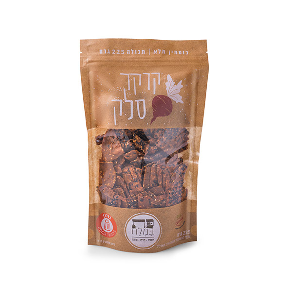  קרקר כוסמין מלא סלק 225 גרם - פת במלח