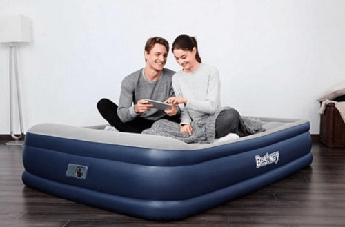 מזרון מתנפח קווין 67630 + משאבה חשמלית