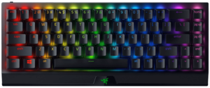 מקלדת גיימינג מכנית אלחוטית - Razer BlackWidow V3 Mini HyperSpeed 