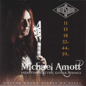סט מיתרים לחשמלית ROTOSOUND MAS11-F MICHAEL AMOTT SIGNATURE SET 11-59 - ROTOSOUND