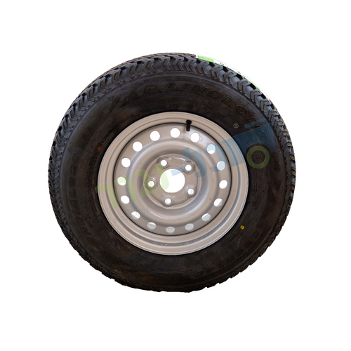 גלגל לנגרר 195R14C קוד עומס/מהירות 106Q מחוזק - חישוק 5 ברגים
