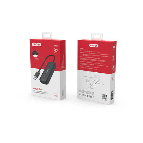 תחנת עגינה אוניברסלית עם טעינה Unitek uHUB Q4 H1111A 4