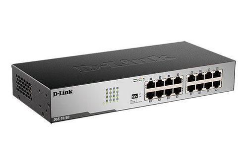 מתג D-Link DGS-1016D 16 Ports Gigabit 10/100/1000Mbps