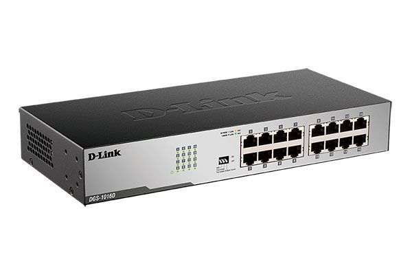 מתג D-Link DGS-1016D 16 Ports Gigabit 10/100/1000Mbps
